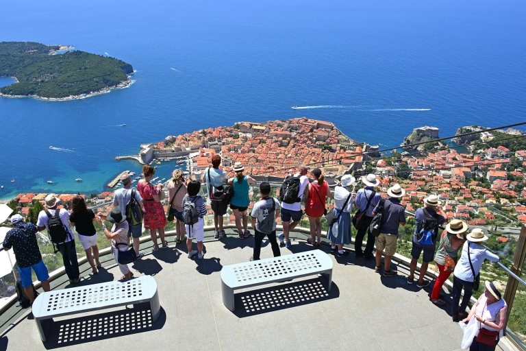 Dubrovnik : visite à pied et en téléphérique de la ville