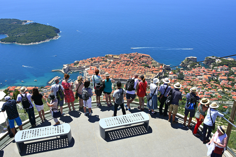 Dubrovnik : visite à pied et en téléphérique de la ville