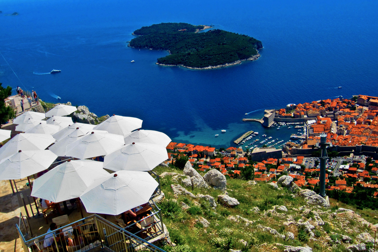 Dubrovnik : visite à pied et en téléphérique de la ville