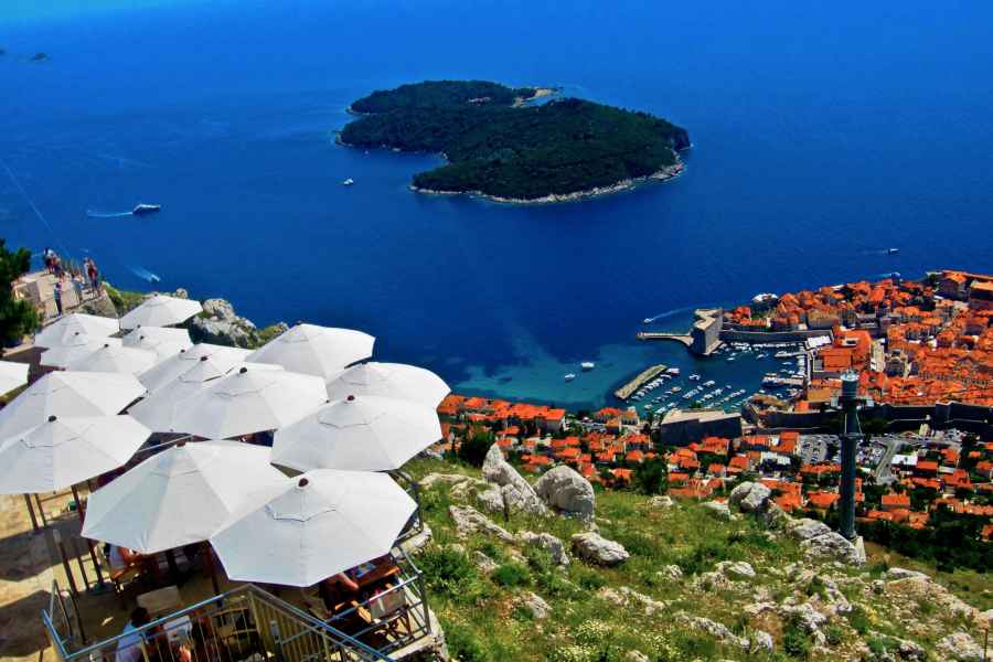 Dubrovnik: Kombination aus Seilbahn, Spaziergang und Stadtmauer