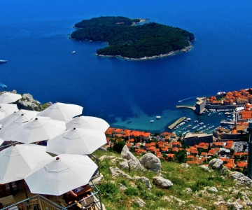 Dubrovnik: combinazione funivia, tour a piedi e mura della città