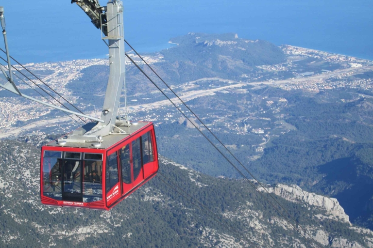 Tahtali-berg: Olympos kabelbaanritTocht vanaf hotels in Antalya