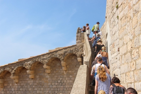 Visite à pied des remparts de la ville de Dubrovnik