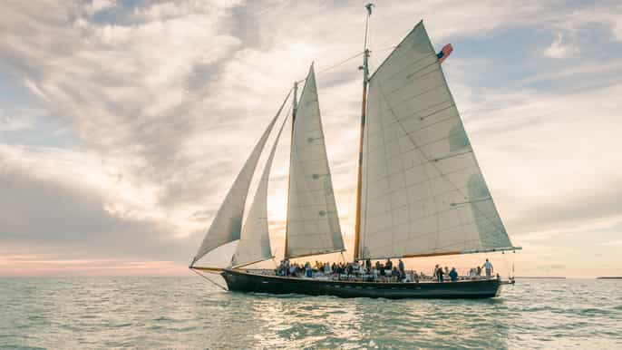 key west mimosa day sail aboard america 2.0