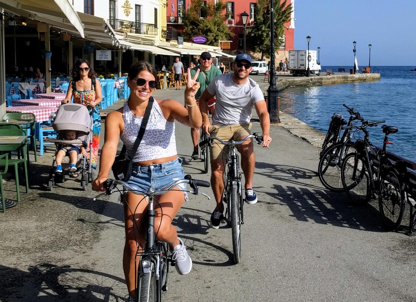 Chania: Byens højdepunkter - cykeltur i lille gruppe