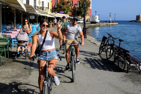 Chania: City Highlights Small Group Bike Tour