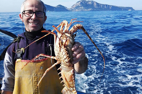 Au départ de Sorrente : Pêche à Capri avec déjeuner