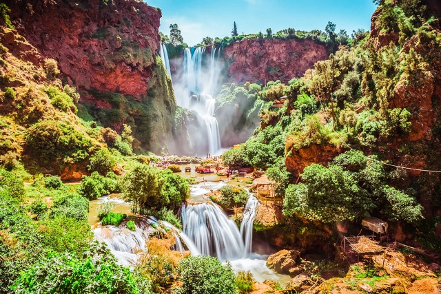 Visit From Marrakech Ouzoud Waterfalls Guided Tour & Boat Ride in Marrakesh