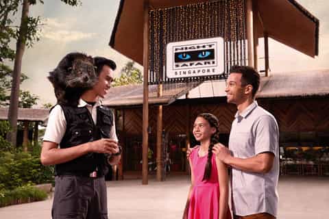 Singapore: Night Safari and Tram Ride Ticket