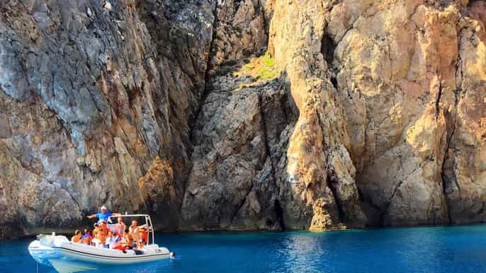 from cagliari half–day sulcis boat tour