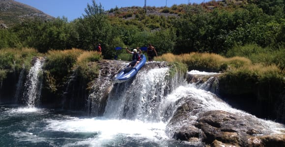 Obrovac: Rafting- oder Kajak-Tour auf der Zrmanja