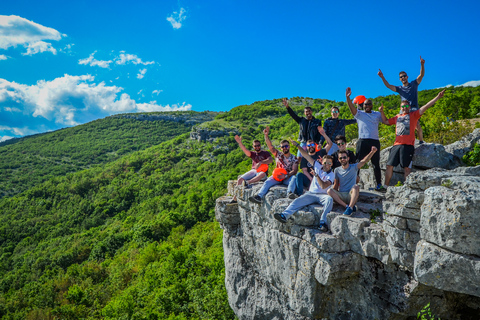 Vanuit Split: ATV Quad bergtocht met picknickTandemtocht met transfer vanuit Split