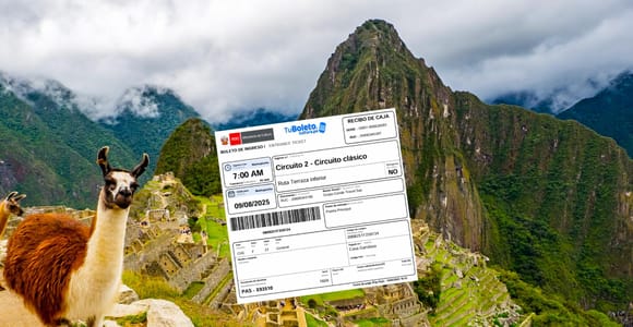 Machu Picchu: Digital Entry Ticket & Circuit Choice