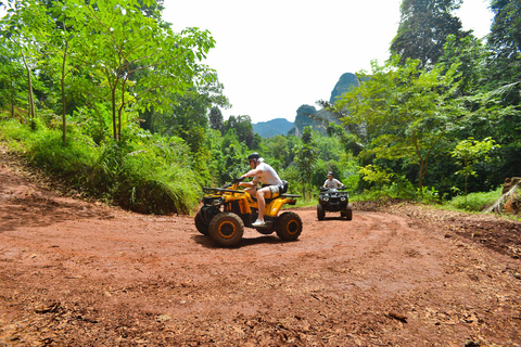 Krabi: Aventura en quad todoterreno en Nature View Point60 minutos en quad con pasajero