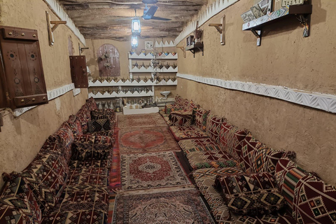 Rijad: Arija Heritage House z tradycyjnymi przekąskamiRijad: Dom Dziedzictwa Arija z tradycyjnymi przekąskami