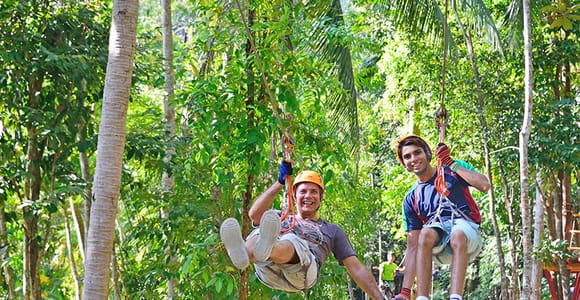 Krabi: Ao Nang Fiore Zip Line Adventure