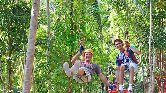 krabi ziplineabenteuer ao nang fiore