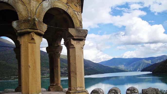 from tbilisi full day tour of kazbegi ananuri and gergeti