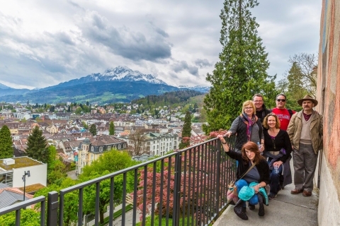 Lucerne Walking and Boat Tour: The Best Swiss Experience Walking&Boat+Cheese Tasting