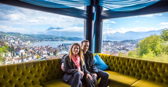 Luzern: Rundgang und Bootstour mit Käse- und Weinverkostung