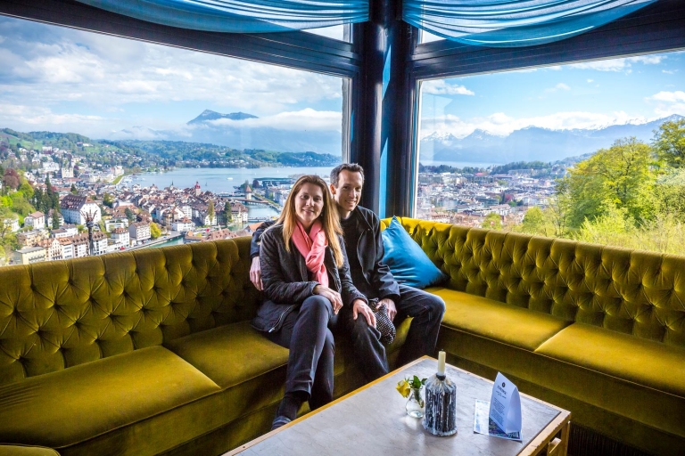 Spacer po lucernie i rejs statkiem: najlepsze szwajcarskie doświadczenieSpacery i łodzie + degustacja sera