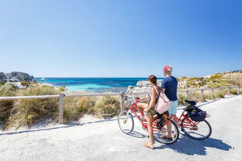 From Perth: Rottnest Island Ferry & Bike Trip