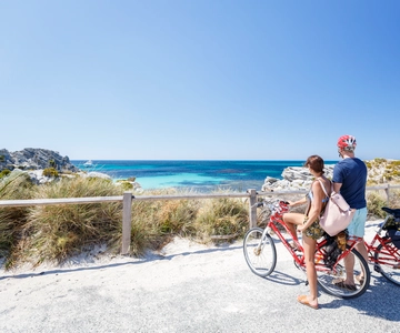 From Perth: Rottnest Island Ferry & Bike Trip