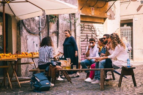 Rome : visite gastronomique privée - 10 dégustations avec des locaux