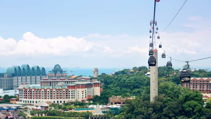 singapore sentosa cable car sky pass ticket
