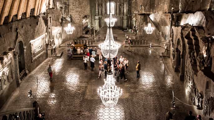 wieliczka salt mine tour including hotel pickup