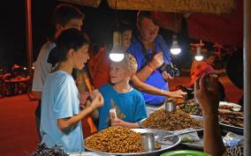 Siem Reap: After Dark Foodie Tour on a Vespa
