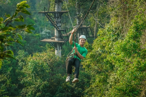 Angkor: Öko-Zipline-Abenteuertour durch die Baumkronen