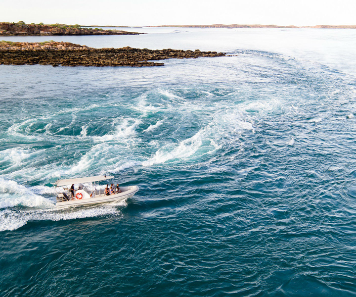 Cygnet Bay Giant Whirlpool Tidal Boat Experience