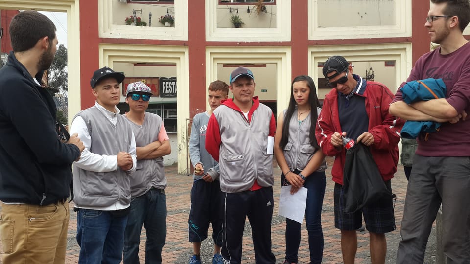 Bogotá, tournée Frontières brisées - Hizvo