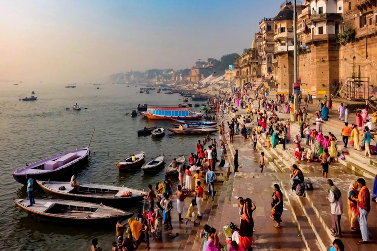 Depuis Agra : Visite de 2 jours à Varanasi avec billets de train