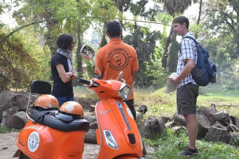 Ab Siem Reap: Landschaftstour auf einem Vespa-RollerGeteilte Tour