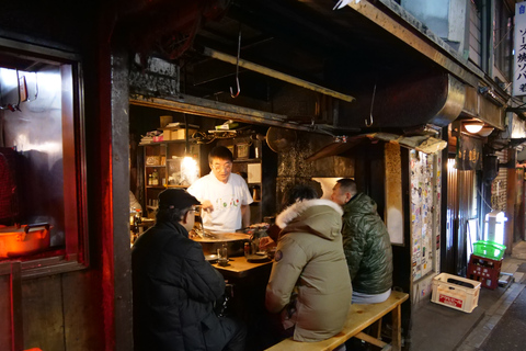 Visite des bars de Tokyo