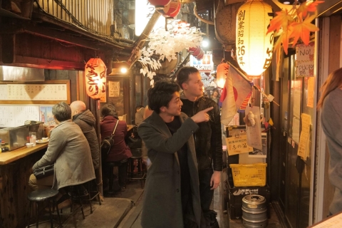Visite des bars de Tokyo