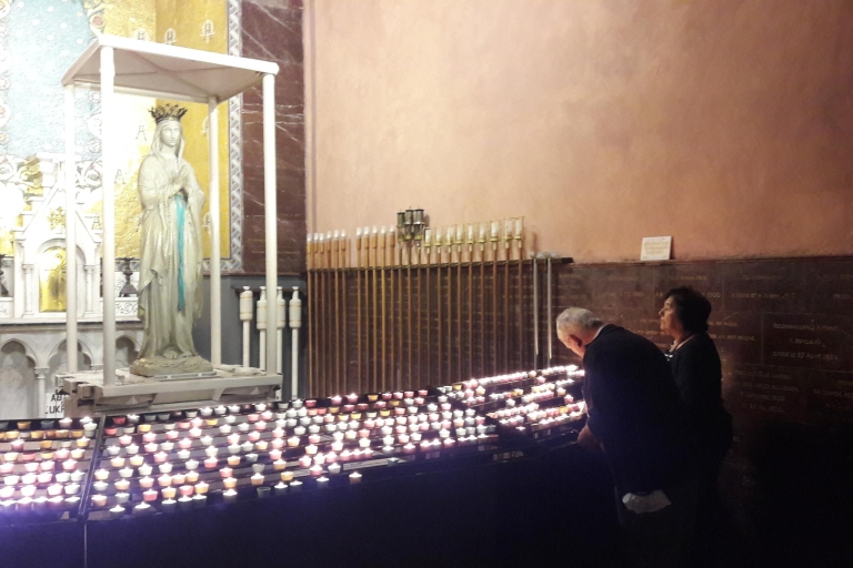 De Saint-Sébastien: Visite privée d'une journée à Lourdes