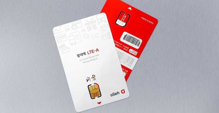 Korea 4G LTE: Unbegrenzte Daten & optionale Sprachanruf-SIM