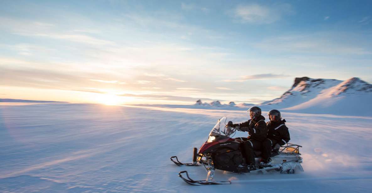 iceland golden circle tour with snowmobile