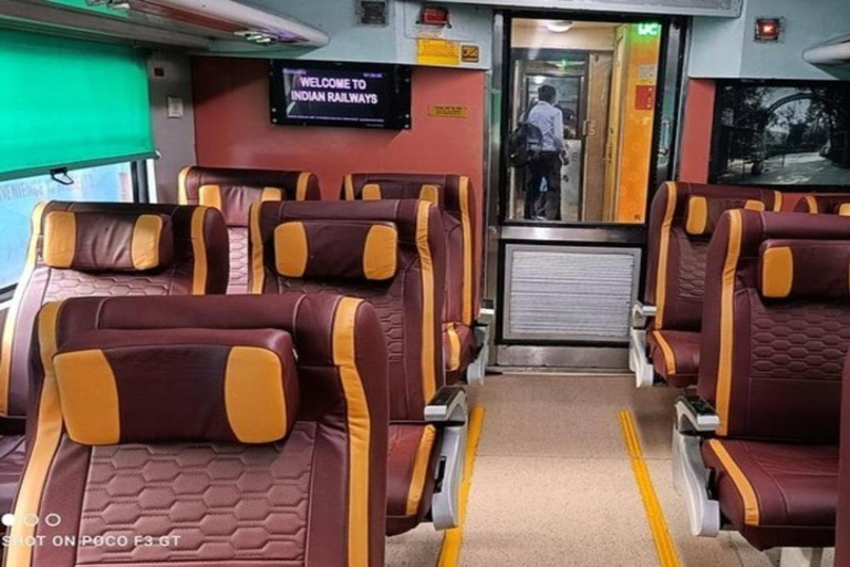 Taj Mahal Tour by Gatimaan Superfast Express Train 2nd Class Train Tickets