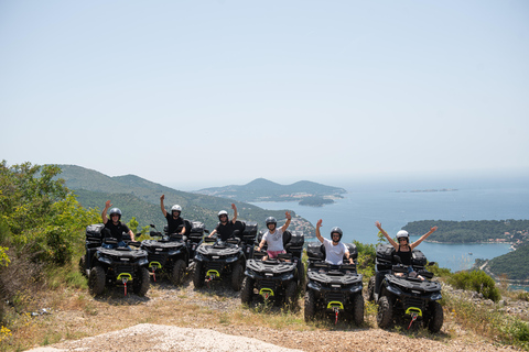 Dubrovnik: 2 Hour Countryside ATV/Quad Safari with pickup Solo ATV ( Single Driver )