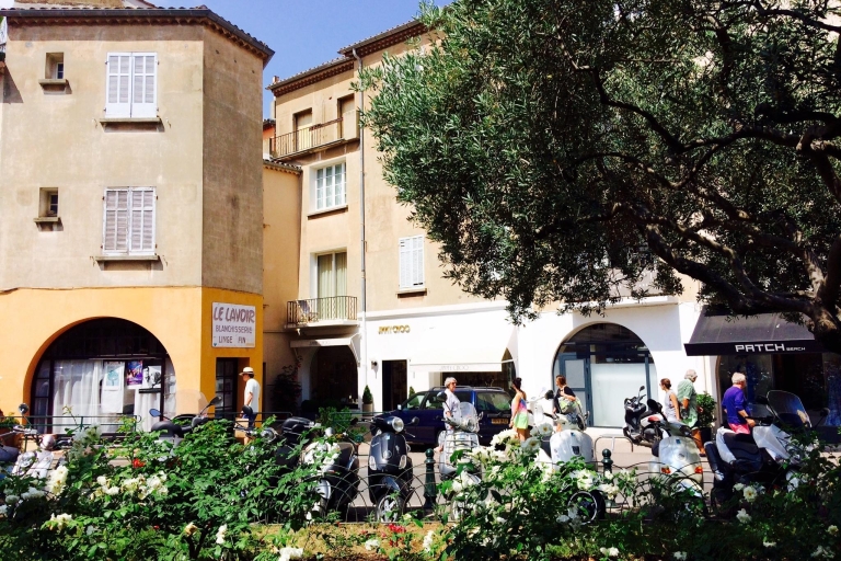 Depuis Nice : excursion à Saint-Tropez et Port GrimaudVisite de groupe et croisière en anglais, espagnol, français