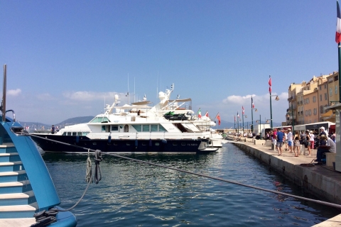 From Nice: Saint-Tropez and Port Grimaud Tour Shared Tour & Boat Cruise in English, Spanish and French