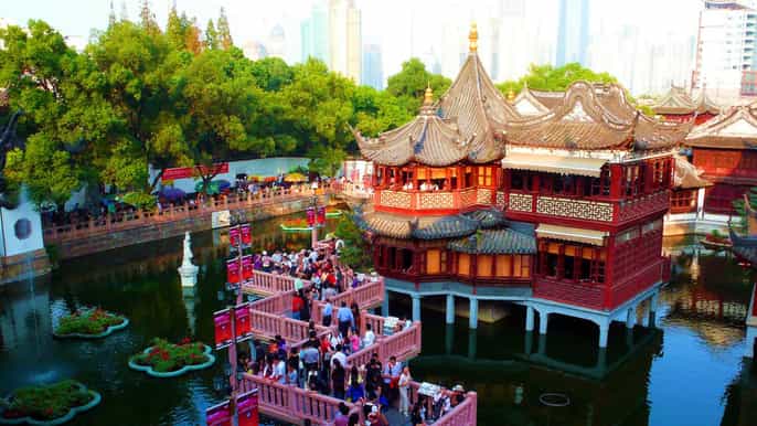 shanghai demijournée au jardin yuyuan et au bund