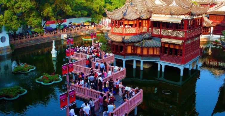 Shanghai Half Day Tour Yu Yuan Gardens And Bund Waterway Getyourguide