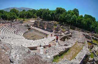 Escursione di un giorno a Saranda e al Parco Nazionale di Butrint da Corfù