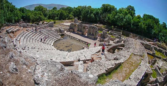 Day Trip to Saranda and Butrint National Park from Corfu