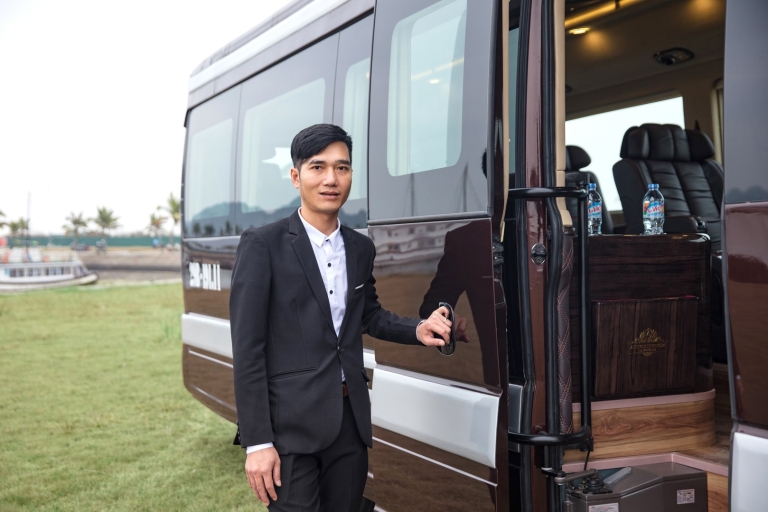 Transfert simple entre Hanoï et Ha Long en bus limousineAller simple de Hanoï à Ha Long